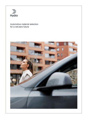 Automotive material selection for a net zero future