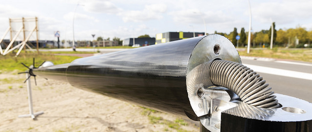 a fish on a wooden post