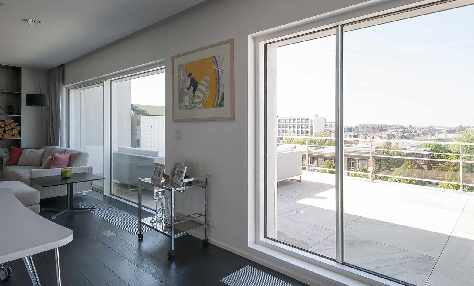 floor to ceiling sliding veranda doors