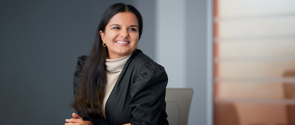 a person sitting at a table