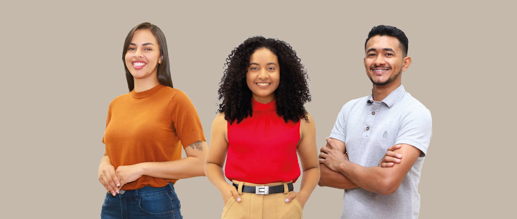 a group of people posing for a photo