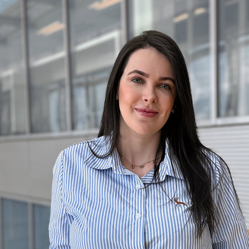 a person with long hair