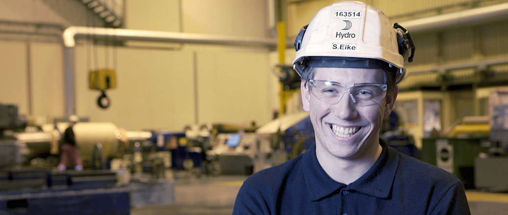 Lehrling in Hydro Karmøy