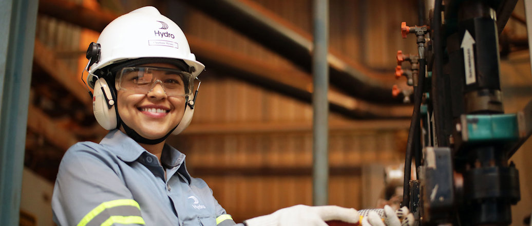 Worker in Paragominas, Brazil