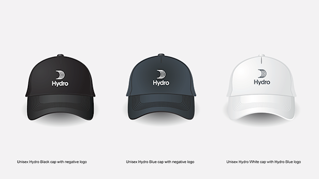 a group of black and white hats