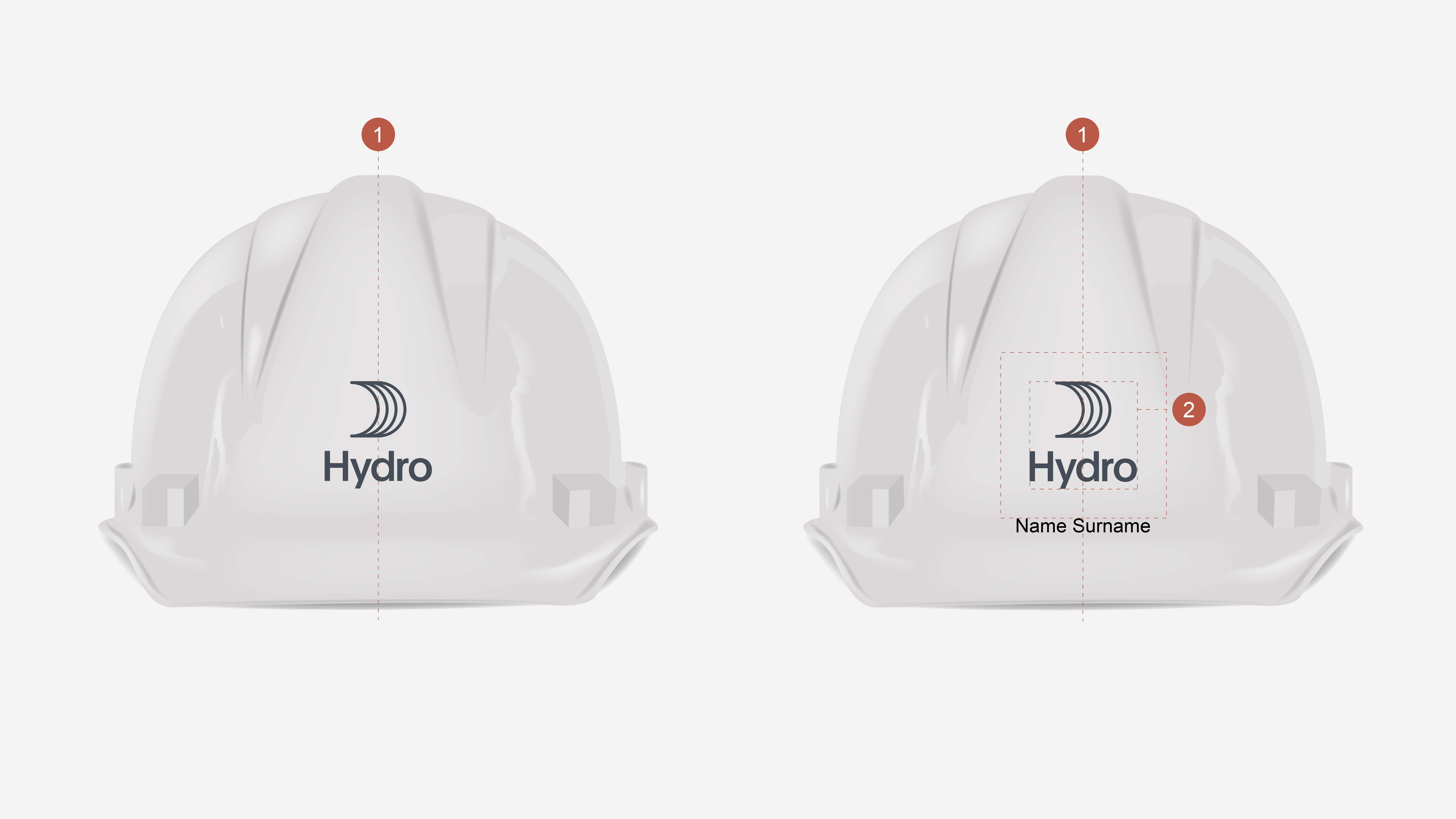 a couple of white round objects