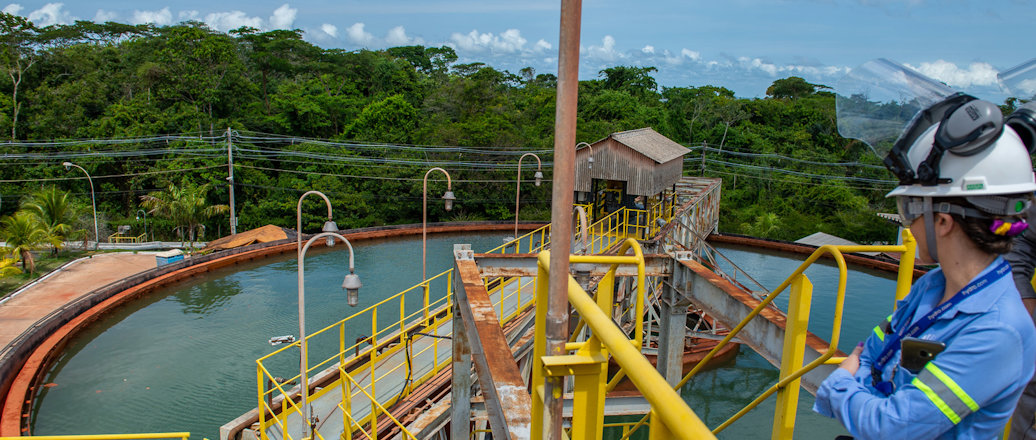 Water treatment facilities at Alunorte