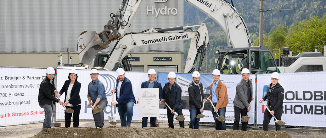 Hydro Nenzing Spatenstich