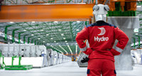 Hydro worker in Karmøy technology pilot