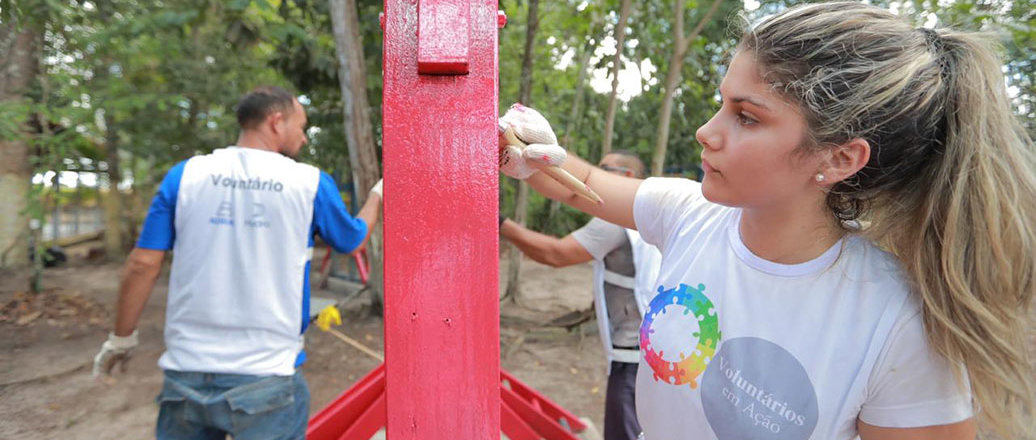 a person holding a rock