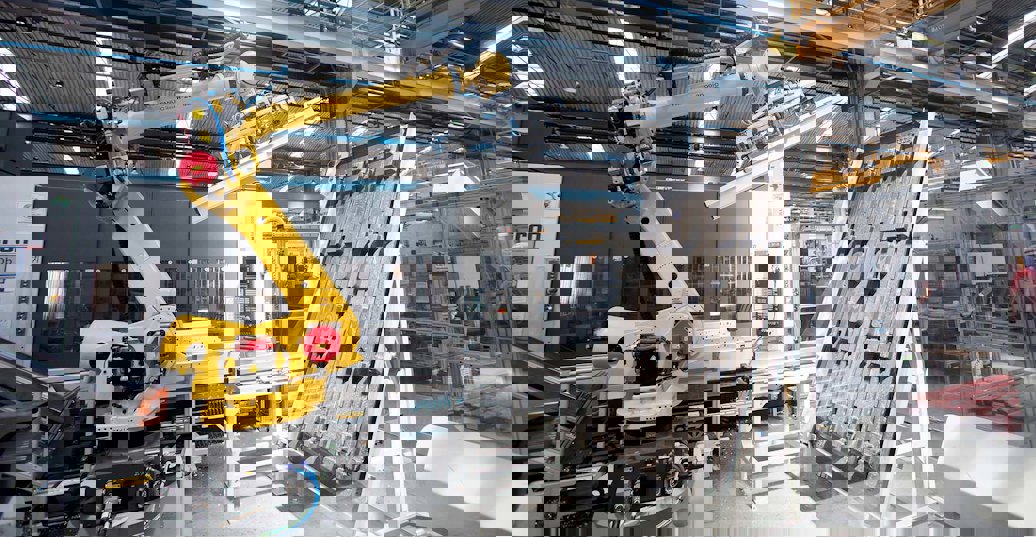 Robot at Hydro Extrusion's Szekesfehervar plant