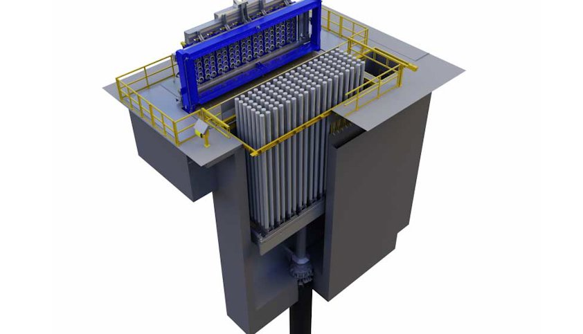 Image/animation of casting technology (LPC) from Hycast.