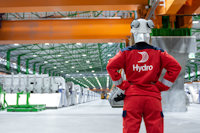 Hydro colleague in the technology pilot at Karmøy