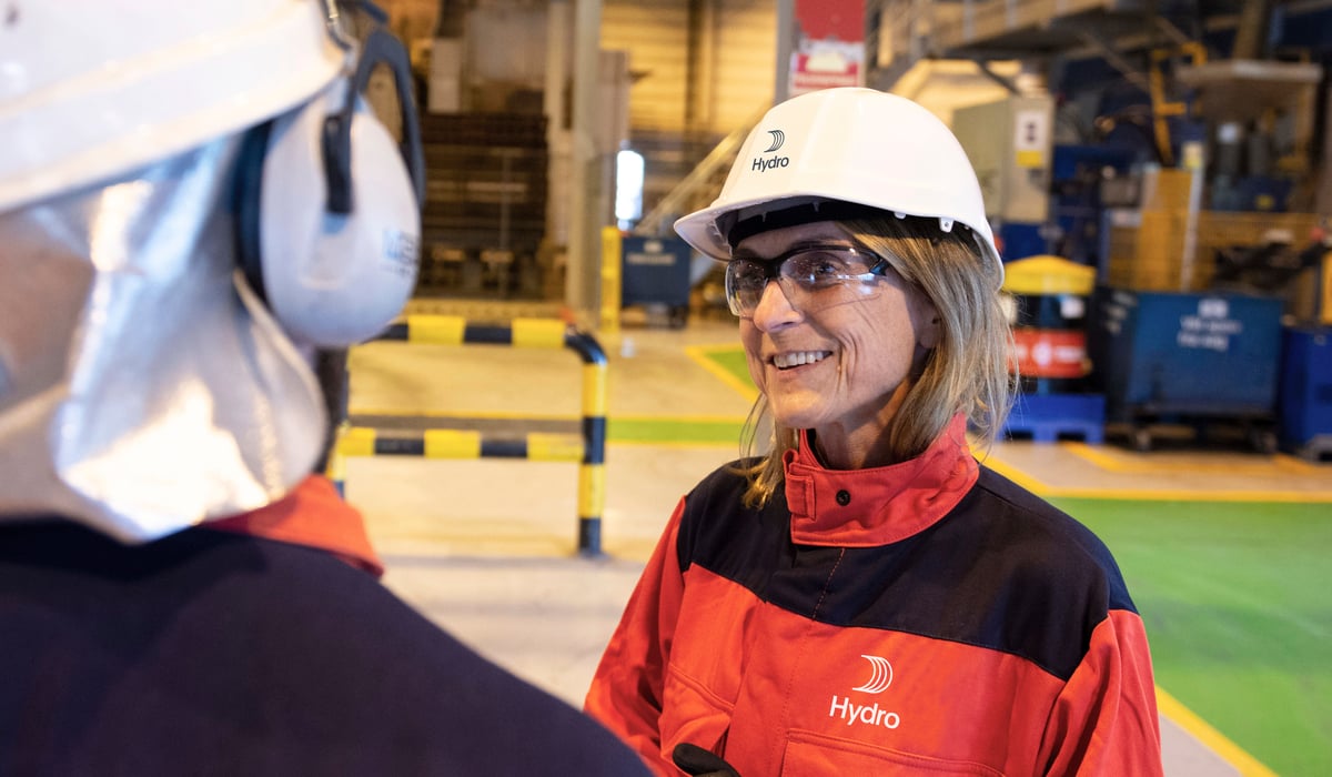 a person wearing a helmet