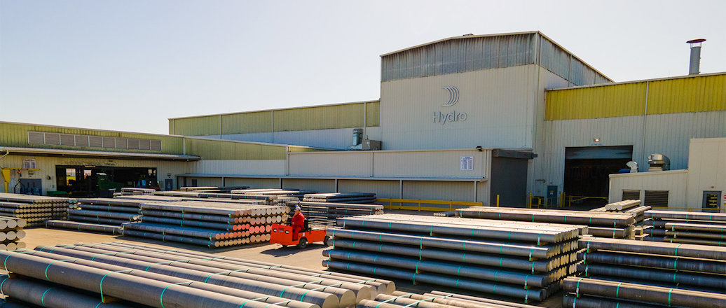 a person working in a large empty arena