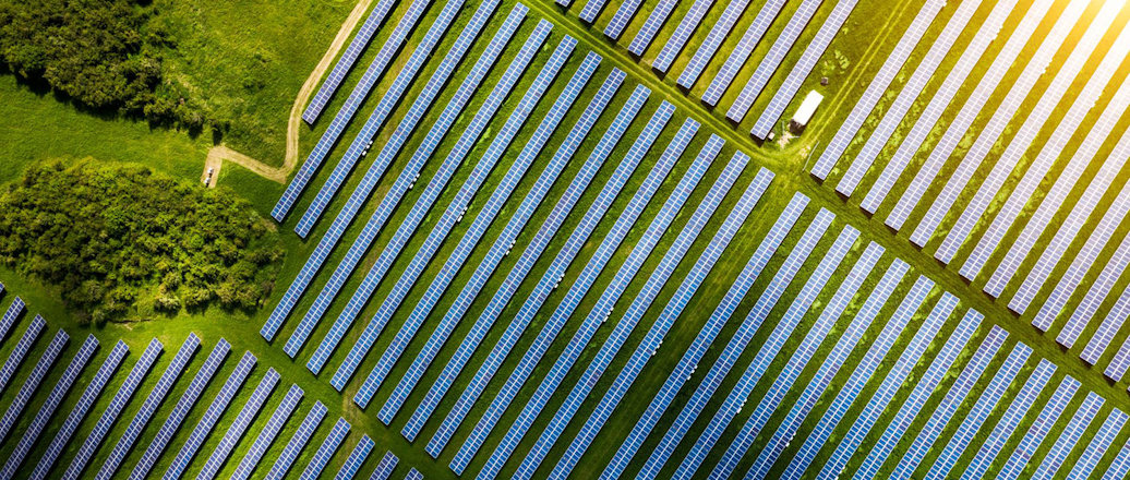 a close-up of a solar panel