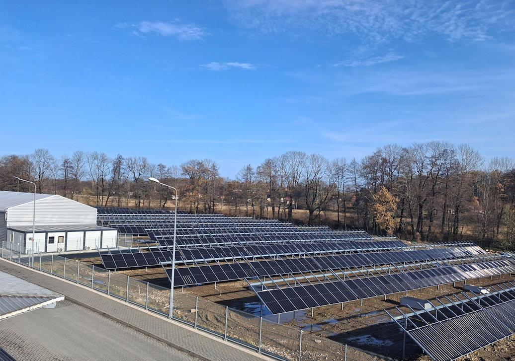 a group of solar panels