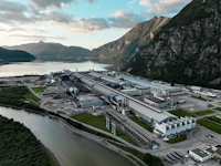 a city next to the sea