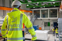 a person wearing safety gear