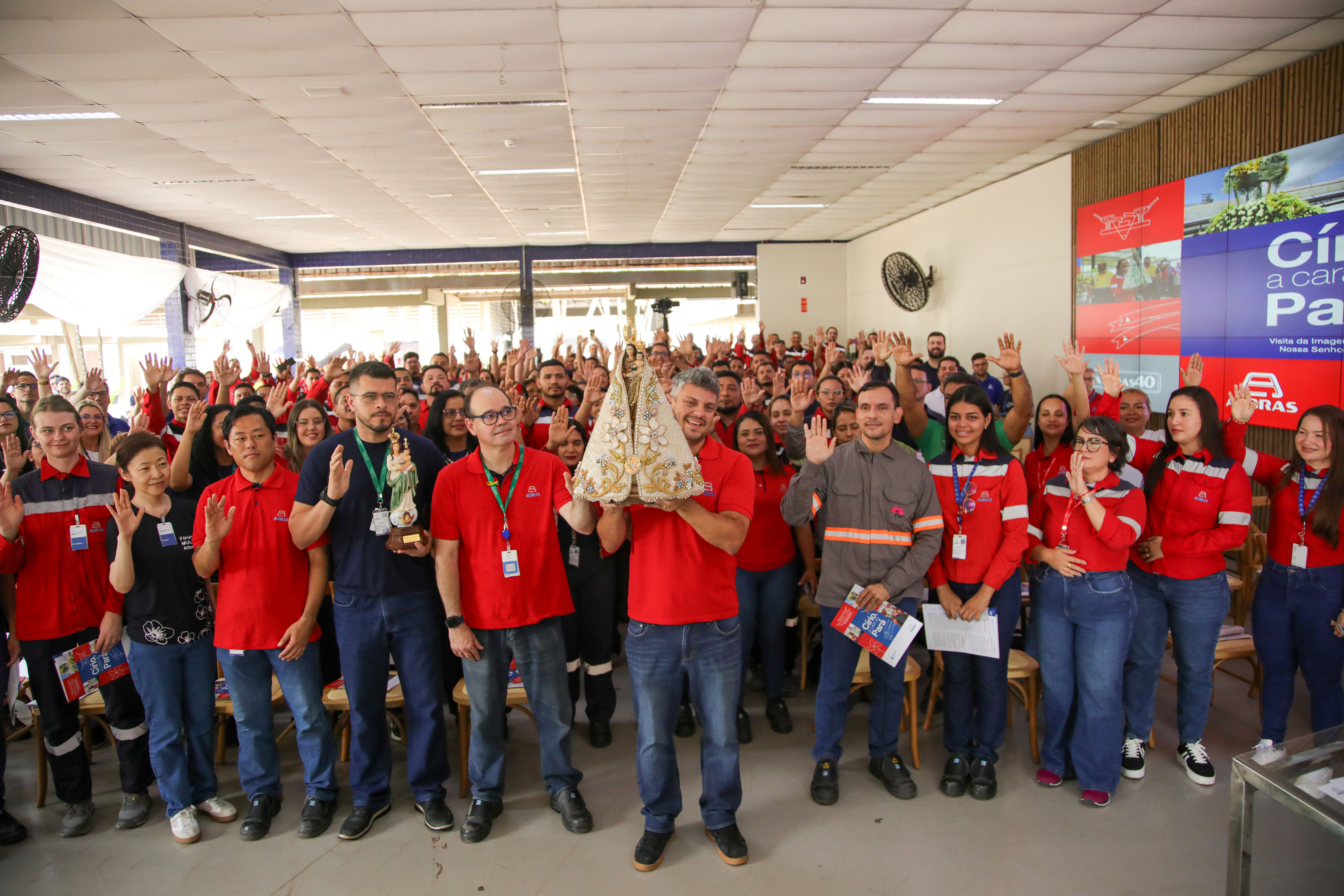 a group of people posing for a photo