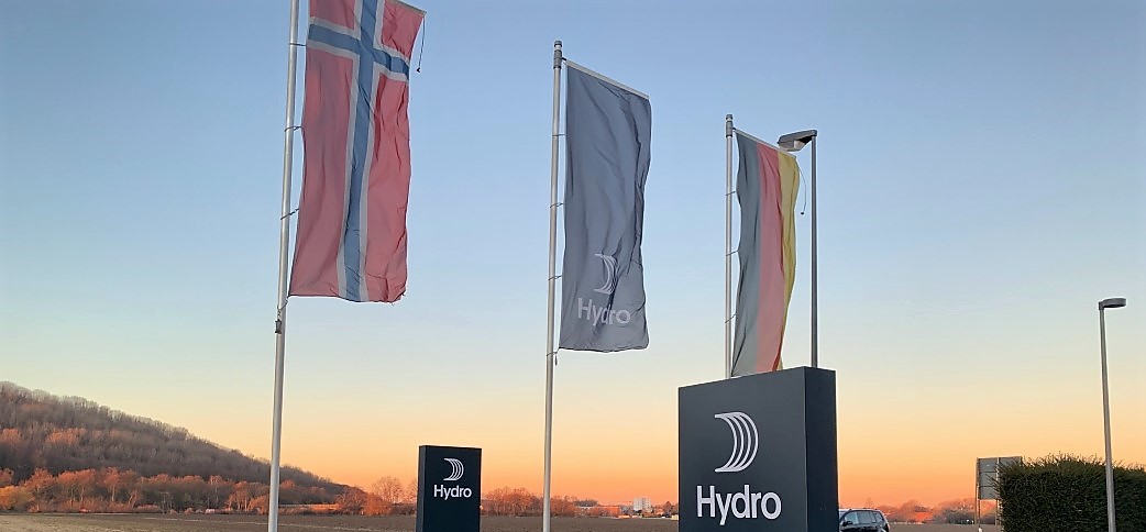 17 locations in Germany show they are Hydro - by the logo.