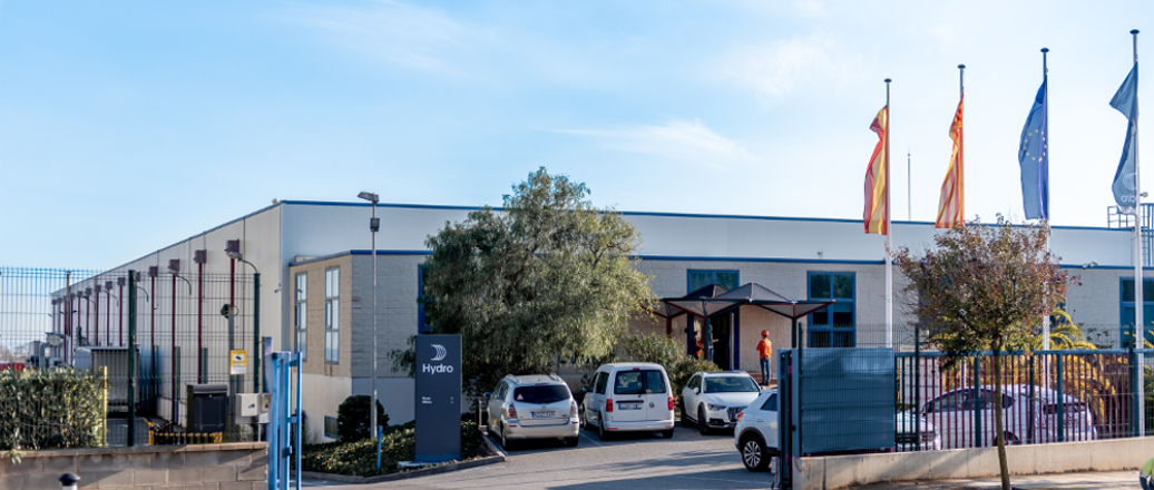 Hydro Extrusions La Selva entrance