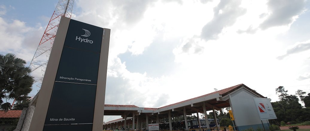 a building with a sign in front