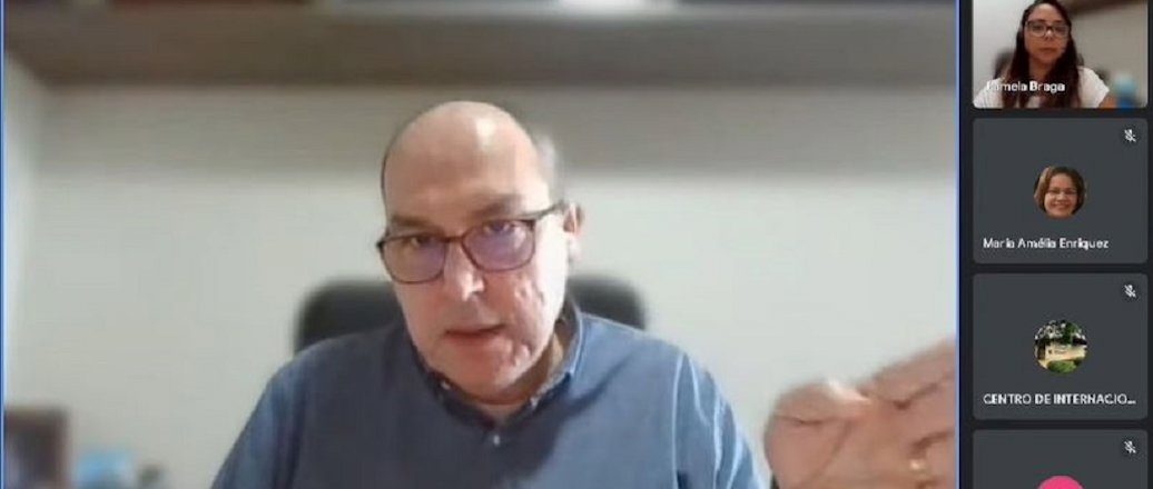 a man wearing glasses