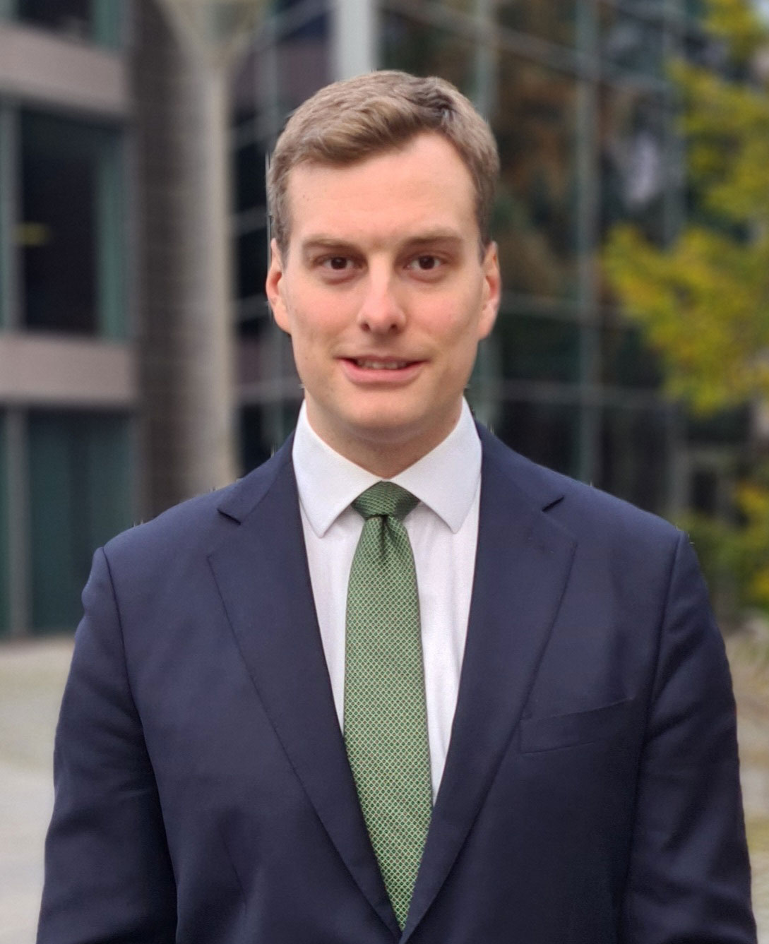 a man in a suit and tie